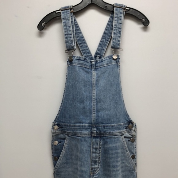 GAP denim bib overalls - Picture 1 of 7